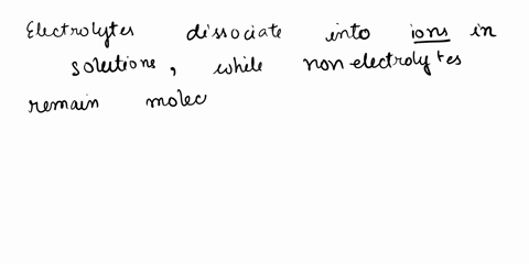 why-is-it-necessary-to-identify-a-substance-as-an-electrolyte-or-a-nonelectrolyte-when-writing-a-net-ionic-equation-20714