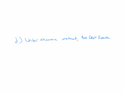 which-one-of-the-following-is-a-true-statement-for-accounts-receivables-a-allowance-for-doubtful-accounts-is-a-contra-liability-account-b-if-a-company-uses-the-allowance-method-to-account-for-uncollec