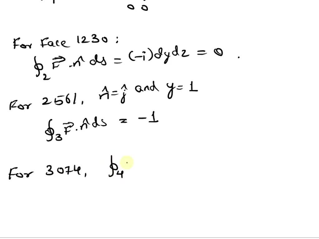 Verify Gauss' divergence theorem for F = x^2ì + y^2j + z^2k over the ...