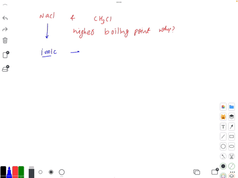 which-out-of-sodium-chloride-and-methyl-chloride-has-higher-boiling-point-and-why-16389