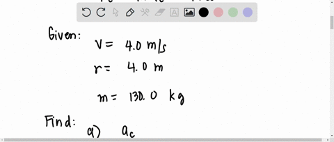 the-cars-on-an-amusement-park-ride-travel-at-a-constant-speed-velocity-at-40-ms-on-a-circular-track-that-has-a-radius-of-40-m-what-is-the-magnitude-of-each-car-centripetal-acceleration-if-ea-03959
