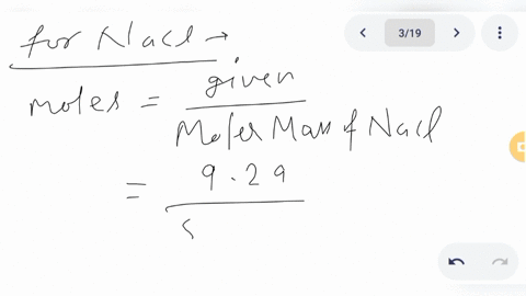 if-929-g-of-nacl-reacts-with-excesses-of-the-other-reactants-and-371-g-of-nahco3-is-isolated-what-is-the-percent-yield-of-the-reaction