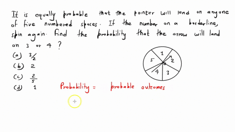 use-the-spinner-below-to-answer-the-question-assume-that-it-is-equally-probable-that-the-pointer-will-land-on-any-one-of-the-five-numbered-spaces-if-the-pointer-lands-on-a-borderline-spin-ag-23768