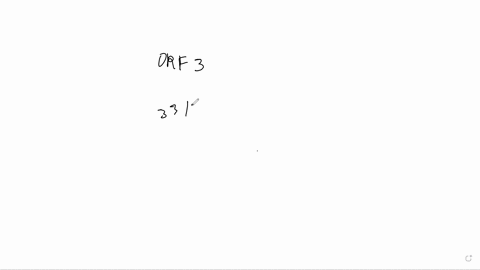 you-have-isolated-a-protein-that-you-think-is-encoded-within-a-small-region-of-dna-in-this-region-there-are-3-open-reading-frames-orfs-open-reading-frames-are-dna-sequences-that-are-likely-g-37756