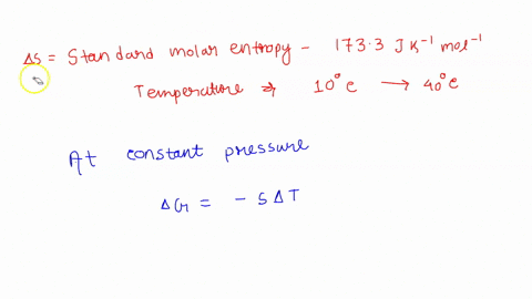 The molar gibbs energy of tribromomethane chbr3 decreases by...