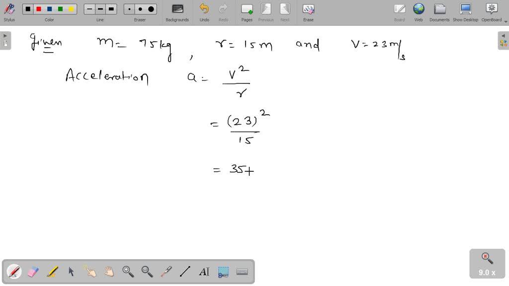 A passenger with a mass of 75 kg is on a roller coaster doing a loop