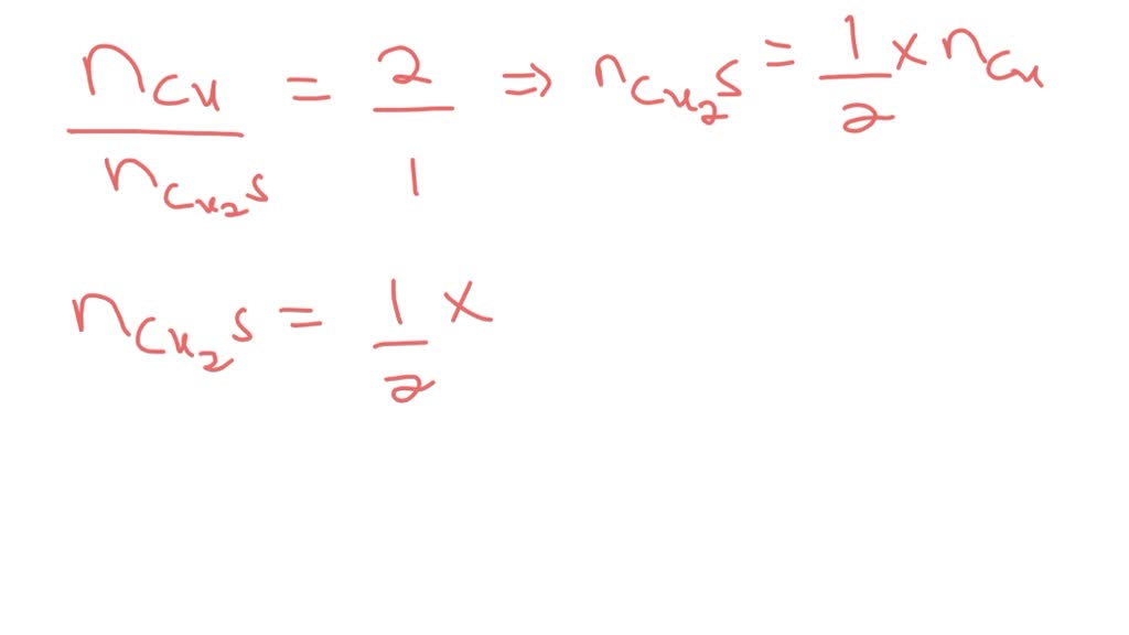 SOLVED When copper is heated with an excess of sulfur, copper(I