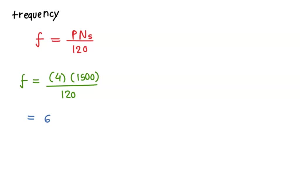 SOLVED A 4pole DC generator is running at 1500 rpm. What is the