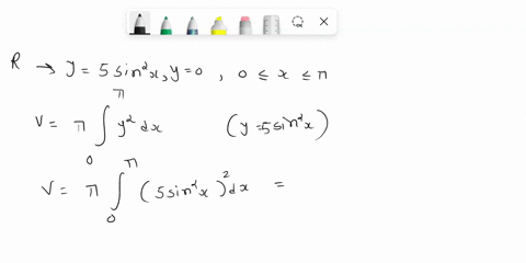 find-the-volume-v-obtained-by-rotating-the-region-bounded-by-the-curves-about-the-given-axis-y-5-sin2x-y-0-0-x-about-the-xaxis-v-51718