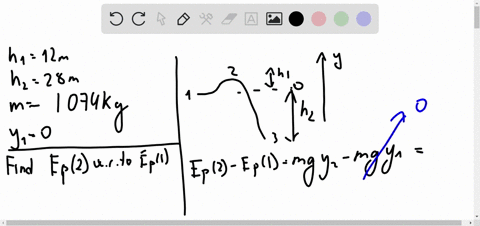 q3-a-1074-kg-roller-coaster-car-moves-from-point-1-in-figure-to-point-2-and-then-to-point-3-what-is-the-gravitational-potential-energy-at-2-relative-to-point-1-take-y-0-at-point-1-h1-12-m-h2-28-m-g-98