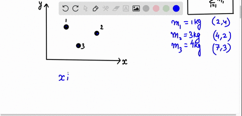 determine-the-center-of-mass-of-the-system-shown-in-the-figure-that-consist-of-three-objects-i1-kg-and-cmi-24-mz-3-kg-and-cmz-42-m3-4kg-and-cm3-73-36401