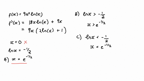 point-suppose-that-fx-9x-inx-x-0-list-all-the-critical-values-of-fx-note-if-there-are-no-critical-values-enter-none-b-use-interval-notation-to-indicate-where-fx-is-increasing-note-use-inf-fo-24449