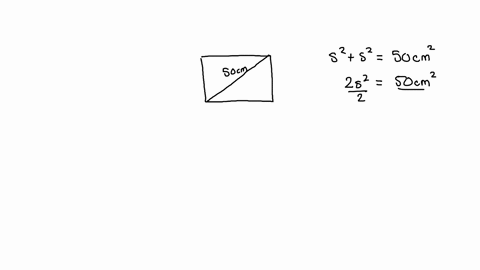 the-length-of-the-diagonal-of-a-square-is-50-cm-find-the-perimeter-of-the-squareclass-7th-59014