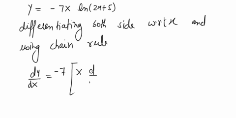 find-the-derivative-of-the-function-7x-in-2x-5-dy-dx-14534