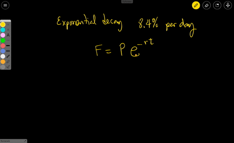the-mass-of-radioactive-substance-follows-continuous-exponential-decay-model-with-decay-rate-parameter-of-84-per-day-find-the-half-life-of-this-substance-that-is_-the-time-it-takes-for-one-h-85098