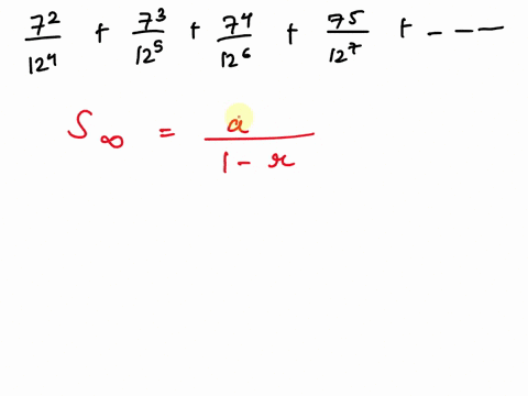 use-the-formula-for-the-sum-of-a-geometric-series-to-calculate-the-given-sum-express-numbers-in-exact-form-use-symbolic-notation-and-fractions-where-needed-enter-dne-if-the-series-diverges-7-16792