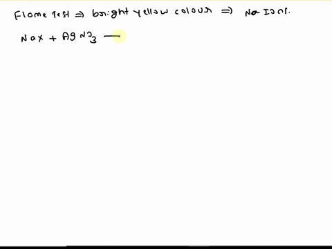 a-flame-test-of-a-colorless-solution-gives-a-bright-yellow-color-when-reacted-with-agno3-a-white-precipitate-forms-that-dissolves-when-hno3-is-added-when-hcl-is-added-to-the-inknown-solution-93906