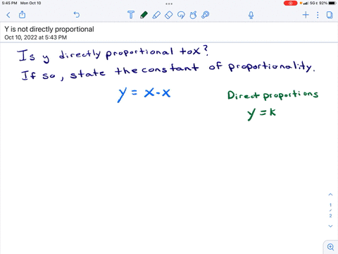 is-y-directly-proportional-to-x-if-so-give-the-constant-of-proportionality-yxx