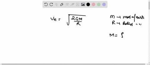 the-escape-velocity-of-an-object-from-the-earth-depends-upon-the-mass-of-earth-m-its-mean-density-p-its-radius-r-and-gravitational-constant-g-thus-the-formula-for-escape-velocity-is-a-r8-3gp-b-m8-3gr-