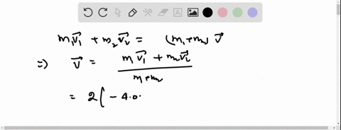 what-is-the-velocity-of-the-stuck-together-particles-just-after-collision-if-a-collision-occurs-between-a-200-kg-particle-traveling-with-velocity-vi-40msi-_50msj-and-a-400-kg-particle-travel-36544