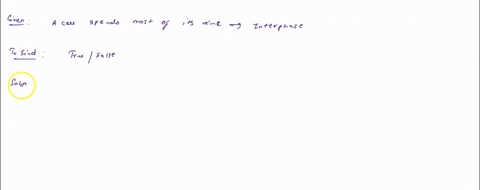 a-cell-spends-most-of-its-cycle-in-interphase-true-or-false