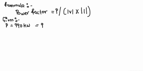1a-66-kvy-connected-synchronous-motor-has-a-synchronous-reactance-per-phase-of-10-ohms-and-negligible-resistancefor-a-certain-loadthe-motor-draws-990-kw-at-normal-voltageat-this-loadthe-indu-48365