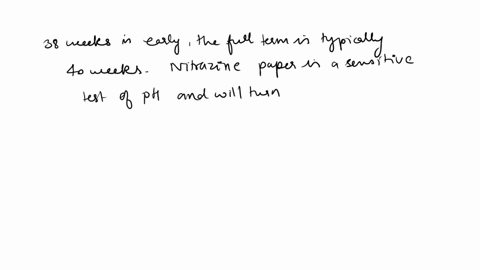 a-primigravid-client-at-38-weeks-gestation-comes-to-the-labor-room-because-my-water-broke-the-health-care-provider-hcp-asks-the-nurse-to-verify-spontaneous-rupture-of-membranes-using-nitrazi-39618