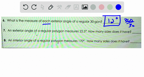 6-what-is-the-measure-of-each-exterior-angle-of-a-regular-30-gon-an-exterior-angle-of-a-regular-polygon-measures-2259-how-many-sides-does-it-have-8_-an-interior-angle-of-a-regular-polygon-me-15646