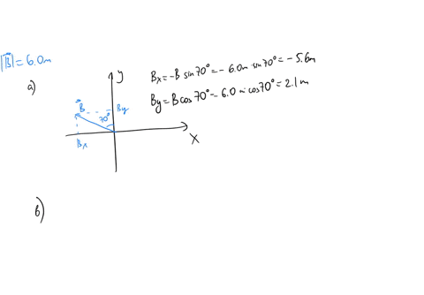 let-b-60-m_-70-counterclockwise-from-the-vertical-upward-direction-part-a-you-may-want-to-review-pages-73-75-find-the-and-y-components-of-b-in-the-coordinate-system-shown-in-figure-1-a-enter-84579