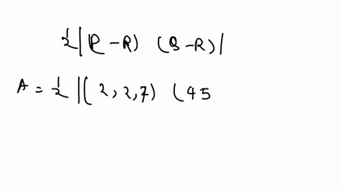 use-the-cross-product-to-find-the_area-of-the-triangle-with-the-vertices-p-226-q-454-and-r-2610-the-figure-express-numbers-in-exact-form-use-symbolic-notation-and-fractions-where-needed-37173