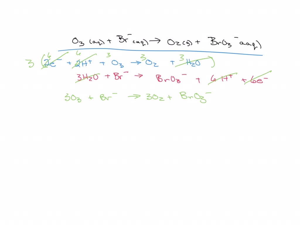 SOLVED: Balance the following skeletal equations by using oxidation and ...