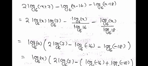 write-the-expression-as-single-logarithm-log-x7-log-6-x-16-log-18-2-log-x7-logx-16-log-x-18ll-simplify-your-answer-16808