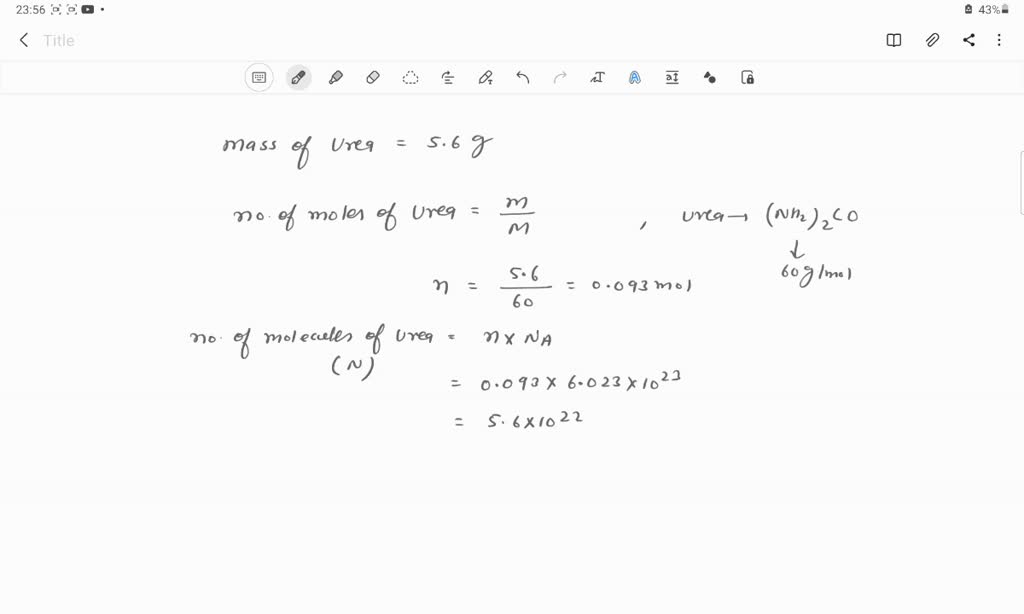 Calculate The Number Of Atoms