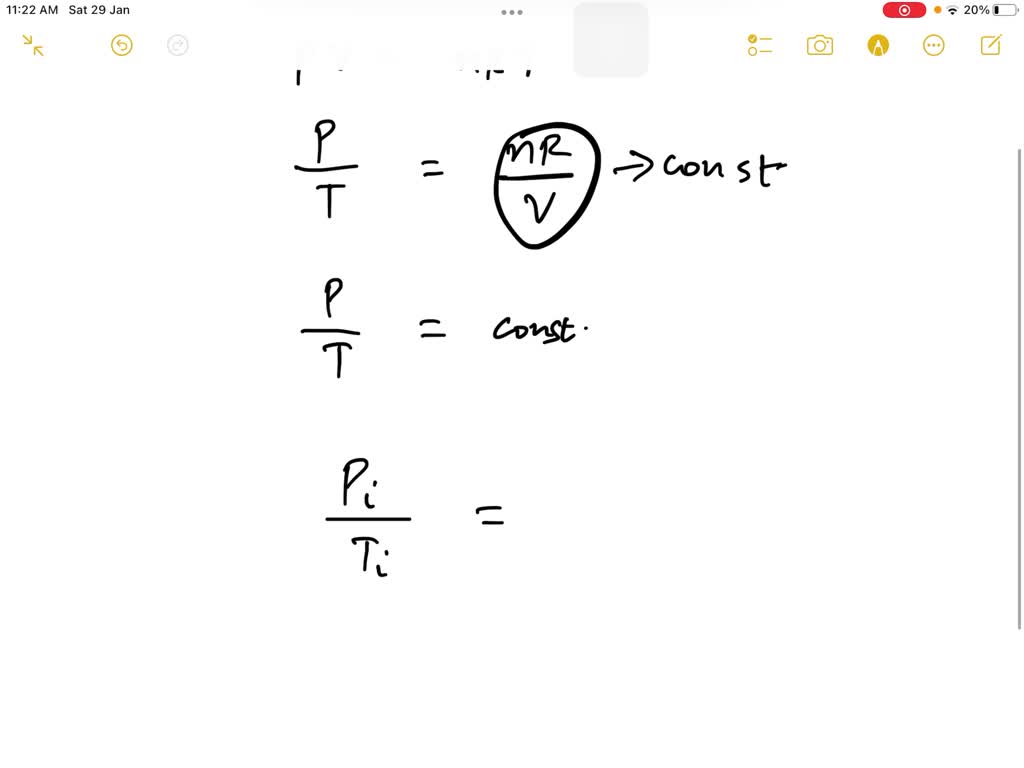 SOLVED What happens to the temperature of a confined gas if the