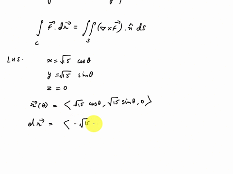 verify-that-the-line-integral-and-the-surface-integra-of-stokes-theorem-are-equal-for-the-following-vector-field-surface-s-and-closed-curve-c_-assume-that-c-has-counterclockwise-orientation-91296