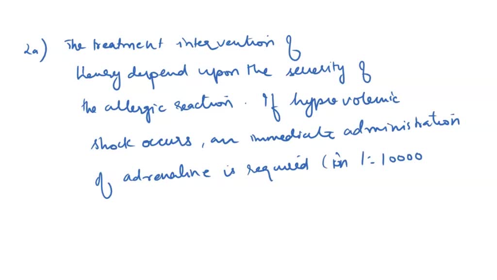 SOLVED: The Correct Answer Is: D. Administer 3mg Of Epinephrine Via ...