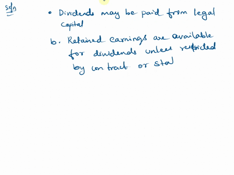 which-of-the-following-is-most-likely-true-regarding-payment-of-dividends-a-dividends-may-be-paid-from-legal-capital-b-retained-earnings-are-available-for-dividends-unless-restricted-by-cont-98377