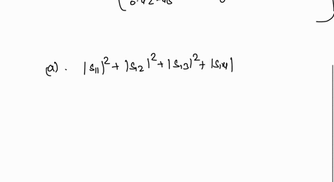 1-a-four-port-network-has-the-scattering-matrix-shown-as-follows-total-20-points-a-is-this-network-lossless-5-bis-this-network-reciprocal-5-c-what-is-the-return-loss-at-port-1-when-all-other-62185