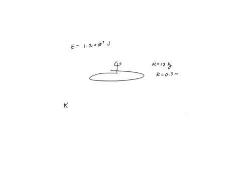 a-flywheel-is-a-solid-disk-that-rotates-about-and-axis-that-is-perpendicular-to-the-disk-at-its-center-rotating-flywheels-provide-a-means-for-storing-energy-in-the-form-of-oration-all-kineti-71257