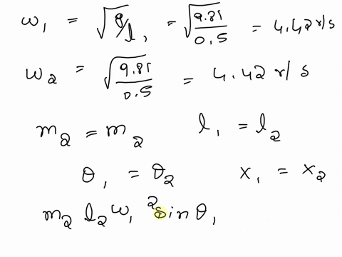 a-obtain-the-differential-equations-of-free-vibration-of-the-three-degree-of-freedom-system-shown-in-figure-2-by-using-newtons-second-law-assume-small-oscillations-b-obtain-the-natural-frequ-90728