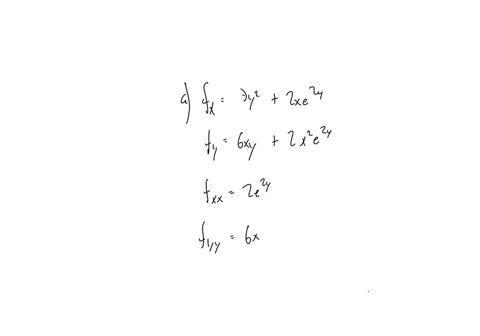 3-for-the-following-functions-evaluate-fracpartial-fpartial-x-fracpartial-fpartial-y-fracpartial2-fpartial-x-partial-y-fracpartial2-fpartial-y-partial-x-fracpartial2-fpartial-x2-and-fracpartial2-fpart