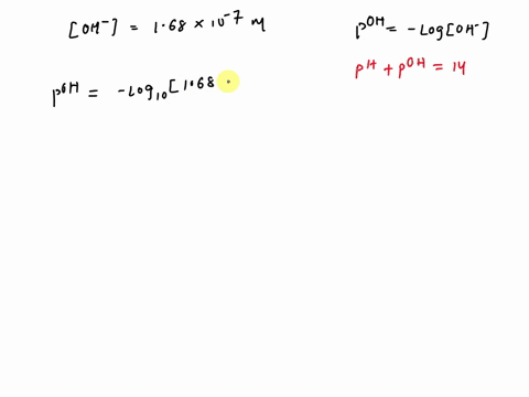 what-is-the-ph-when-the-oh-168-x-10-7-m-at-25c-32913