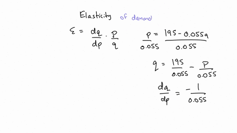 the-demand-function-for-a-particular-pair-of-sunglasses-is-p-195-0055q-a-compute-the-elasticity-of-demand-when-the-sunglasses-are-priced-at-65-round-your-answer-to-two-decimal-places-then-co-16927
