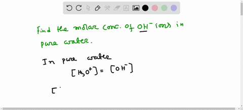 what-is-the-molar-concentration-of-hydroxide-ion-in-pure-water-at-25-c-1x10-7m-14m-1x10-14m-07m-1m-53046