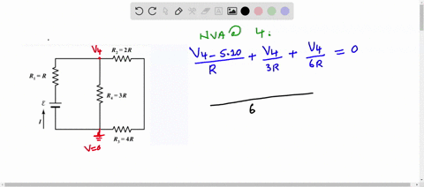 four-resistors-are-connected-to-a-battery-as-shown-in-the-figure-the-current-through-the-battery-is-i-the-batterys-electromotive-force-emf-is-510-v-and-the-resistor-values-are-r-r-rz-2r-r3-4-88216