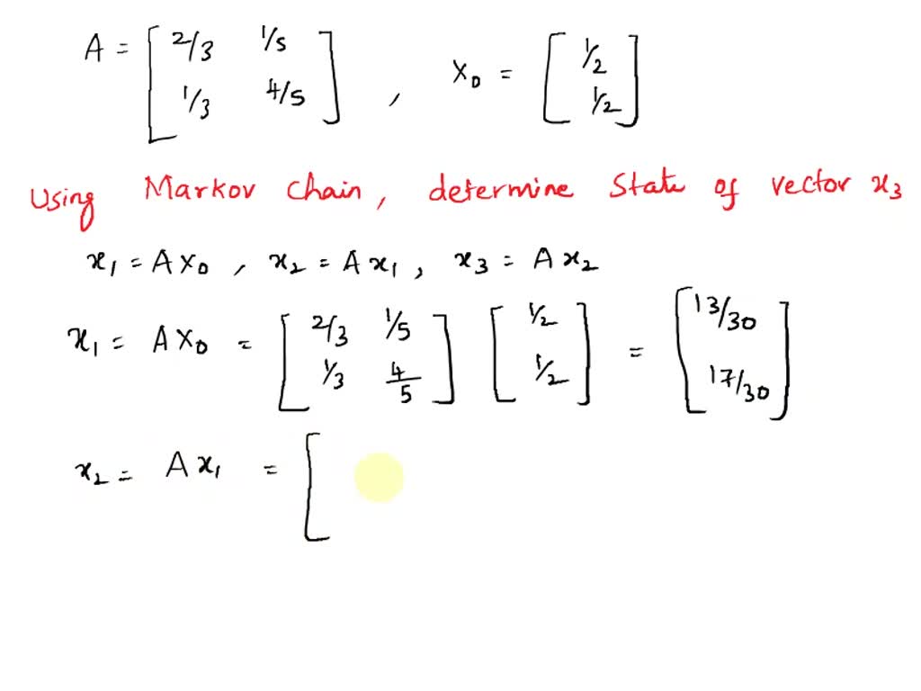 SOLVED: Calculate the Leslie matrix L . Use L to calculate L3 L3 Now ...