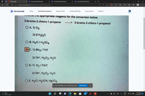 qhetion-7-choose-the-appropriate-reagents-for-the-conversion-below-b-bromo-2-chloro-1-propene-3-bromo-2-chloro-1-propanol-oa-1-03-2-chzhzs-db-hz0-hzso4-c-bhz-thf-2oh-hzoz-hzo-dd-1-hz-pdic-2-85178