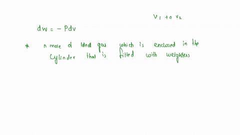 derive-the-expression-for-maximum-work-done-when-n-moles-of-an-ideal-gas-are-expanded-isothermally-and-reversibly-from-v1-to-v2-volume-differentiate-it-with-work-under-adiabatic-conditions-65886
