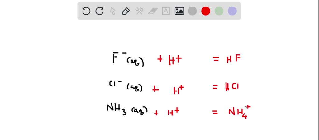 Write The Formula For The Conjugate Acid For Each Substance Below Please Include States Of