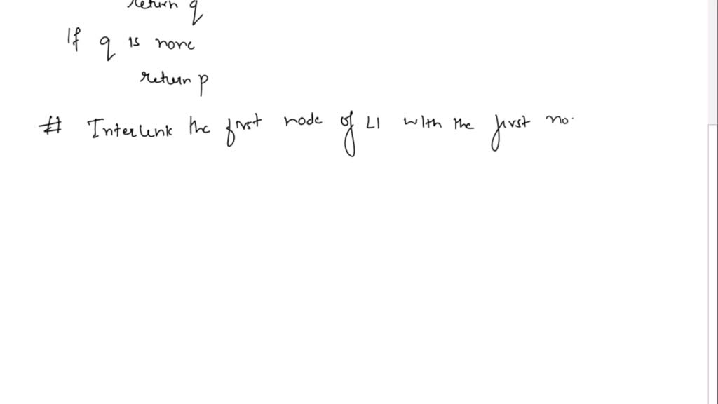 SOLVED: You are given two non-empty linked lists representing two non ...